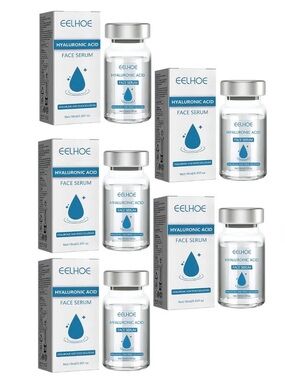 (5 Pack) Eelhoe Hyaluronic Acid Face Serum Microneedling 10mL Collagen NEW